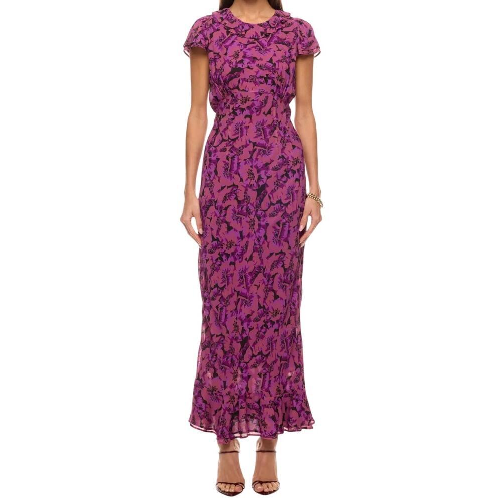 Ciao Lucia Lili Floral Dress in Pink Multi, Size M​ - Picture 2 of 8